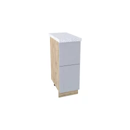 Шкаф нижний СМ 2 ящика ШН2Я 300