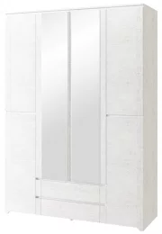 Шкаф Твист для одежды с ящиками четырехдверный №15