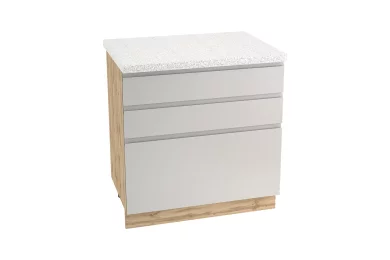 Шкаф нижний Маори 3 ящика 800