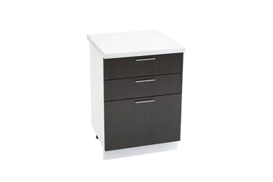 Шкаф нижний СМ 3 ящика ШН3Я 600