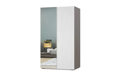 Шкаф Челси 2-х створчатый с зеркалом Ч21