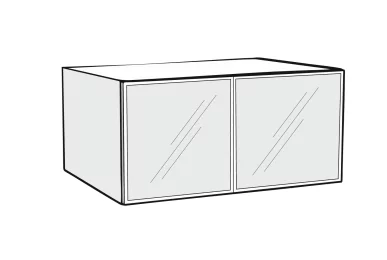 Антресоль Авеню А80(В) витрина