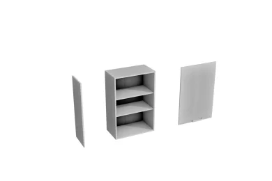 Верхний шкаф Аленушка ВВ 601 высокий одностворчатый