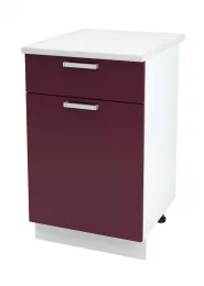 Шкаф нижний Кремона ШН1Я 500 (без столешницы) правый