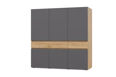 Шкаф Шерлок 6-х створчатый с ящиками Ш31