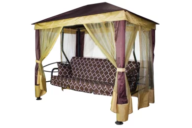 Качели-шатер 4-х местные Монреаль Премиум