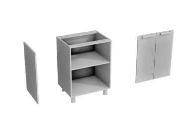 Нижний шкаф Аленушка Н 600