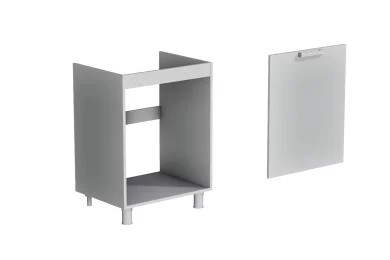 Нижний шкаф Аленушка НМ 601 под мойку одностворчатый правый