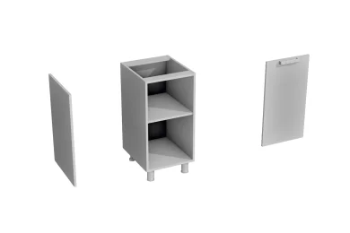 Нижний шкаф Аленушка Н 400 левый