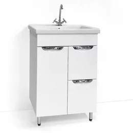 Тумба Лофт 60-2 с раковиной Миранда