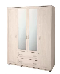 Шкаф Ника-Люкс 4х-дверный для одежды №19
