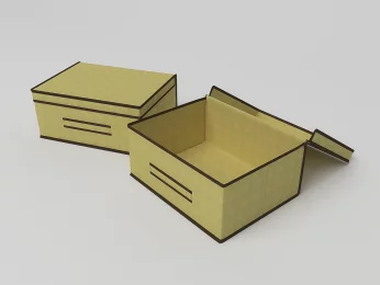 Короб большой жесткий 45х35х20 см