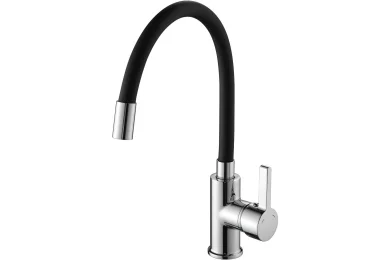 Смеситель для кухни Ammore A5506-1 с силиконовым изливом