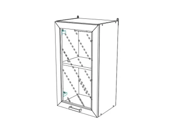 Шкаф верхний кухонный ВС400