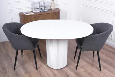 Стол Веста кухонный круглый раздвижной