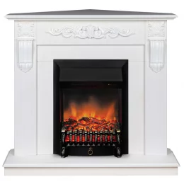 Каминокомплект DOMINICA CORNER WT + FOBOS LUX BL