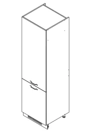 Кухонный пенал Равенна П60 2 дв холодильник высокий (правый)