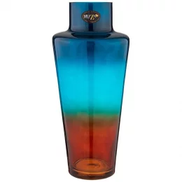 ВАЗА LETIK BLUE AMBER ВЫСОТА 40 СМ