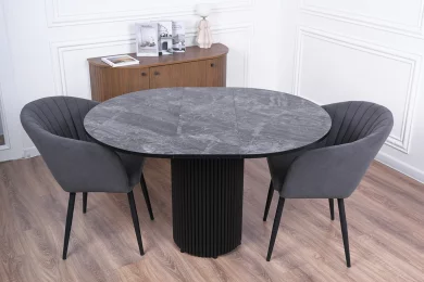 Стол Веста кухонный круглый раздвижной