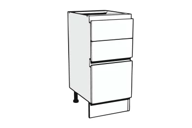 Шкаф кухонный нижний Авеню Н50 3ящ (FE)