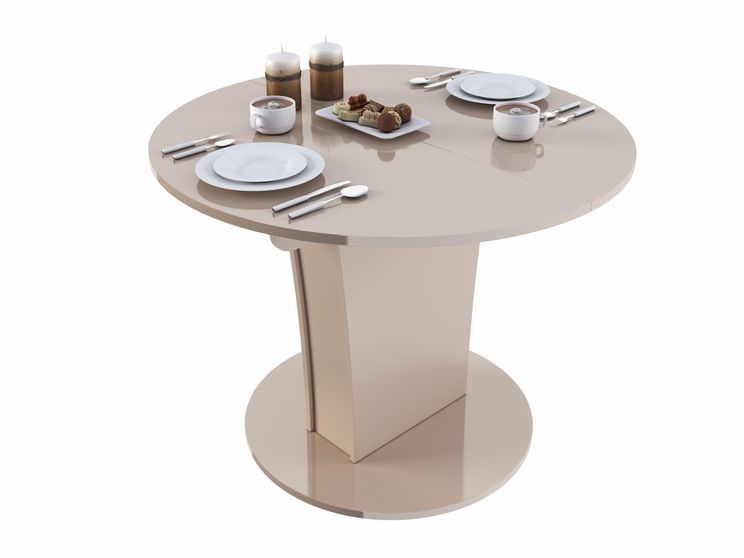 Купить Серый Круглый Стол