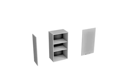 Верхний шкаф Аленушка ВВ 500 высокий