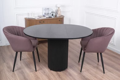 Стол Веста кухонный круглый раздвижной