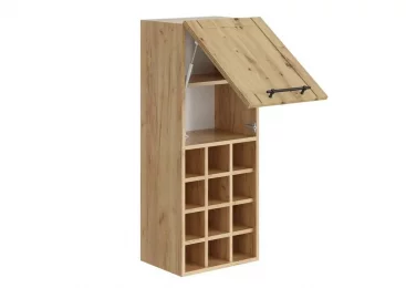 Шкаф навесной Loft ШВ-400 Н10 винный