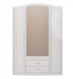 Шкаф Виктория 4-х дверный с зеркалом (2)