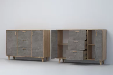 Комод Эго К-2 на ножках