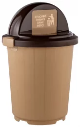 Бак круглый с крышкой-клавишей 105 л