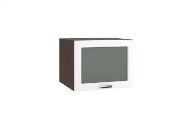 Шкаф верхний СМ горизонтальный со стеклом 500 (h=460) ШВГС 519