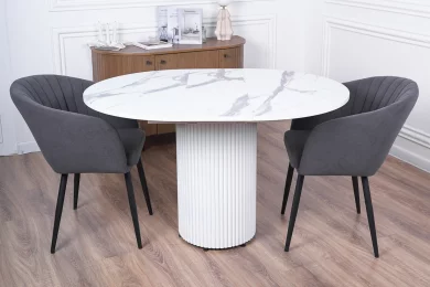 Стол Веста кухонный круглый раздвижной