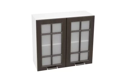 Шкаф верхний СМ со стеклом 800 (h=716) ШВС 800