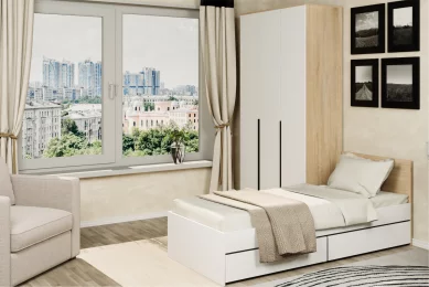 Кровать Монблан Kids с ящиками