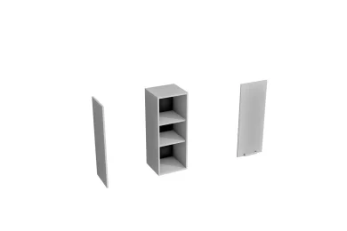 Верхний шкаф Аленушка ВВ 350 высокий правый