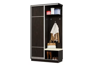 Прихожая-купе Классика Лайт 01 Мягкая(08) правая Цельная