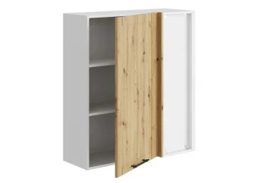 Шкаф навесной Loft ШП-900 Н10 угловой с 1 створкой