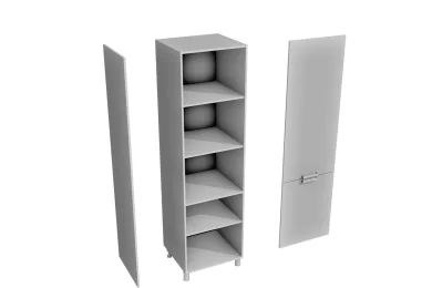 Пенал Аленушка ПЗ 600 закрытый левый