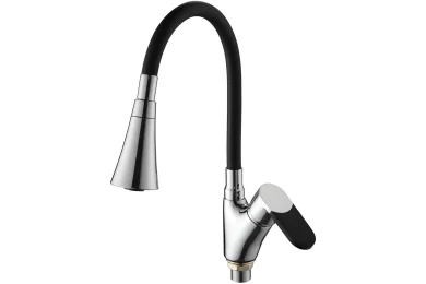 Смеситель для кухни Ammore A5007 силиконовым изливом