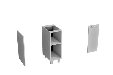 Нижний шкаф Аленушка Н 300 левый