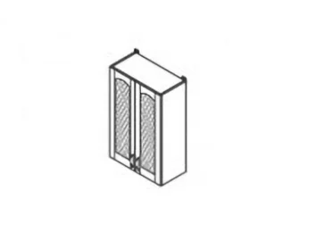 Шкаф навесной Равенна В60/925 решетка