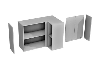 Верхний шкаф Аленушка ВПУ 1000 угловой левый