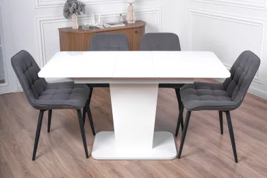 Стол Грант раздвижной со стеклом