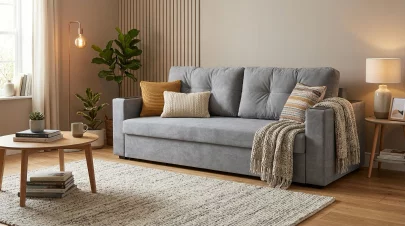 Диван прямой Аракуль с накладками