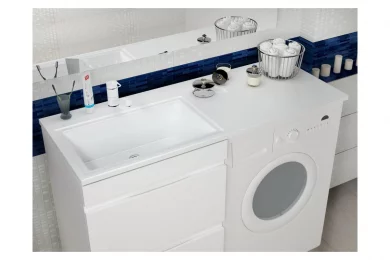 Раковина над стиральной машиной Uperwood Марсал 120 левая